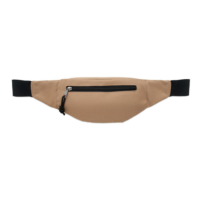 Branded Waist Bag in 600D RPET 24 x 12 x 6cm without branding