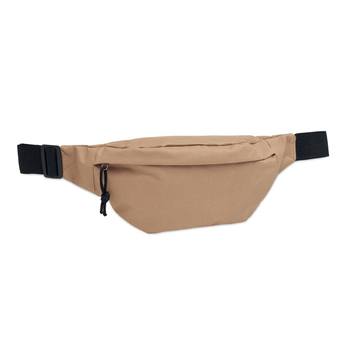 Branded Waist Bag in 600D RPET 24 x 12 x 6cm without branding