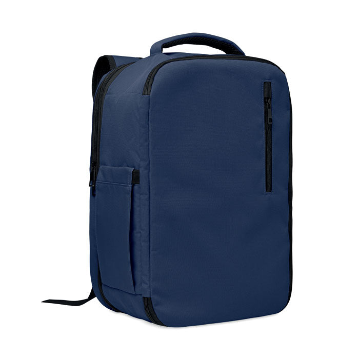 Branded Cabin Size Carry on Backpack 25 x 20 x 40cm in Blue