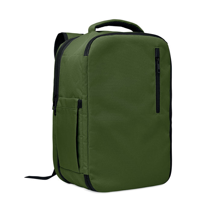 Branded Cabin Size Carry on Backpack 25 x 20 x 40cm in Green