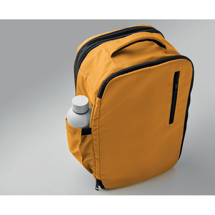 Branded Cabin Size Carry on Backpack 25 x 20 x 40cm in use
