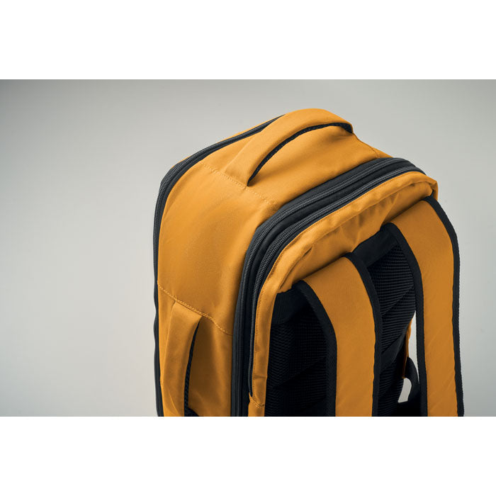 Branded Cabin Size Carry on Backpack 25 x 20 x 40cm in use