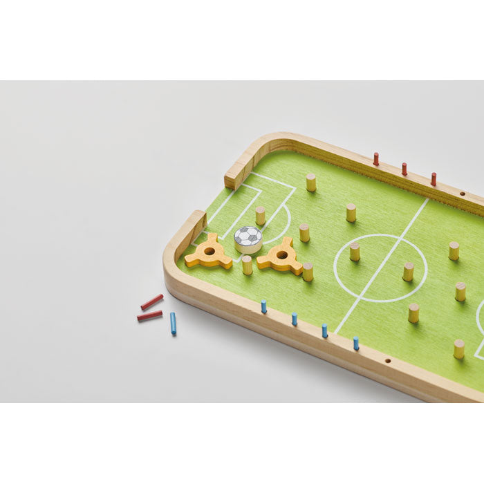 Branded Wooden Soccer Game without branding