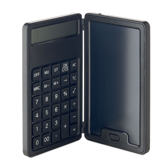 Branded Calculator with LCD Writing Tablet without branding