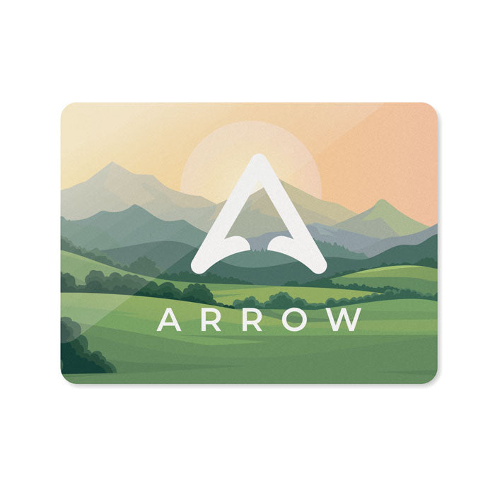 Branded Small Rectangular PVC Magnet