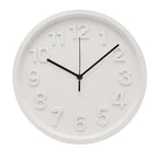 Branded Silent Wall Clock in PP in White
