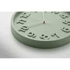 Branded Silent Wall Clock in PP in use