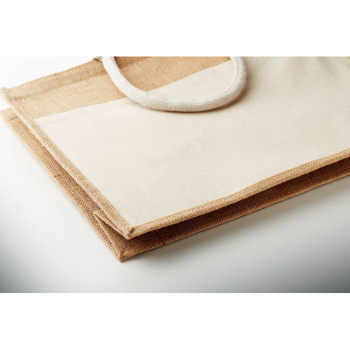 Branded Jute Shopping Bag 34 x 15 x 44.5cm without branding