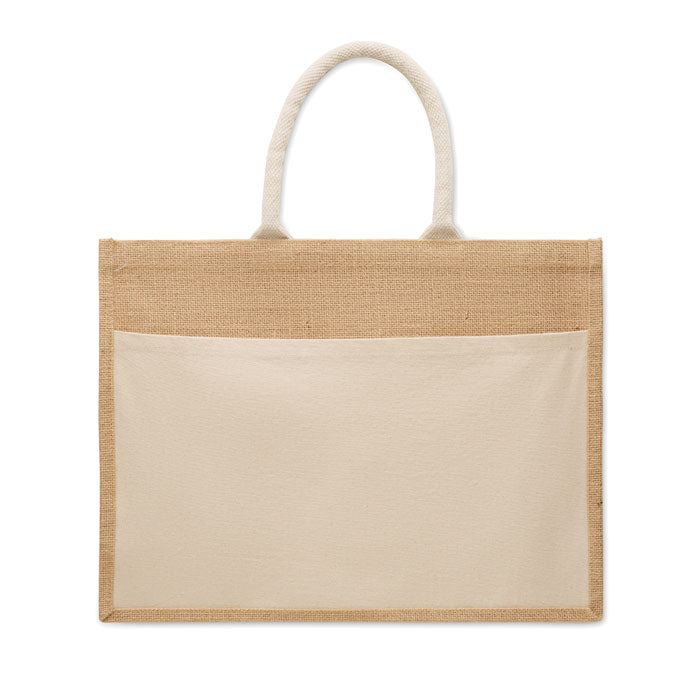 Branded Jute Shopping Bag 34 x 15 x 44.5cm without branding