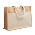 Branded Jute Shopping Bag 34 x 15 x 44.5cm without branding