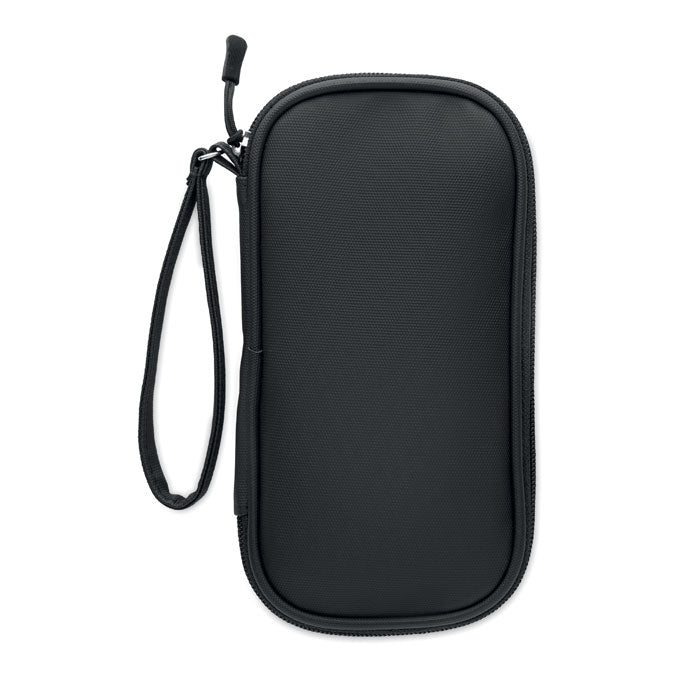 Branded Tech Organiser Pouch 600D RPET without branding