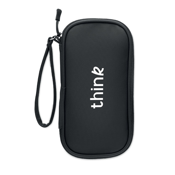 Branded Tech Organiser Pouch 600D RPET