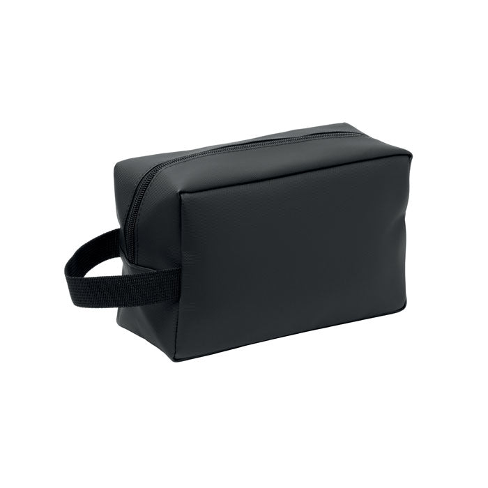 Branded RPET Toiletry Bag with Front Pocket