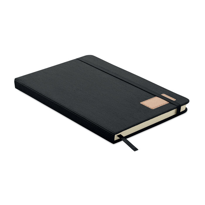 Branded Corduroy Notebook