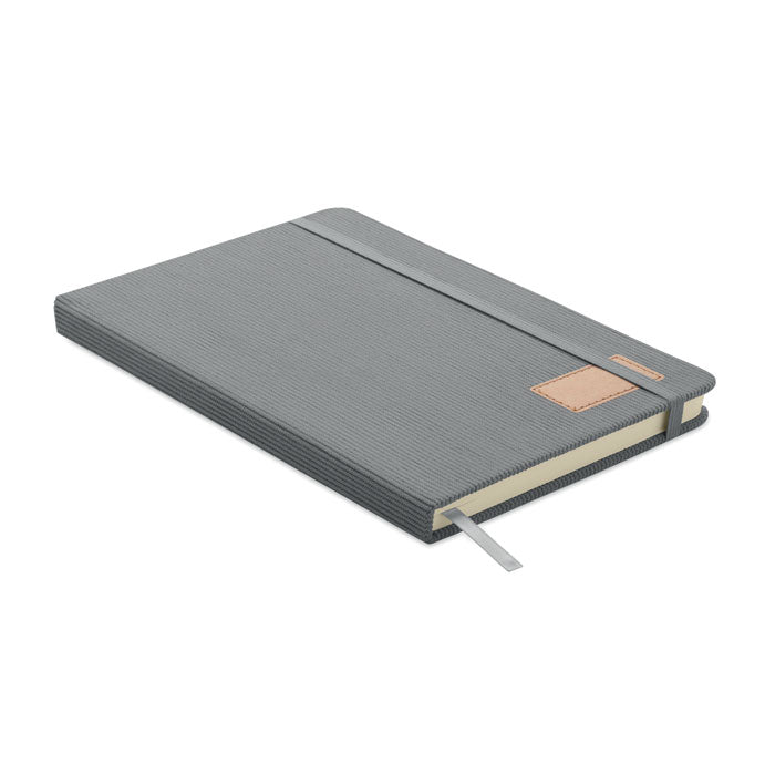 Branded Corduroy Notebook
