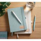 Branded Corduroy Notebook