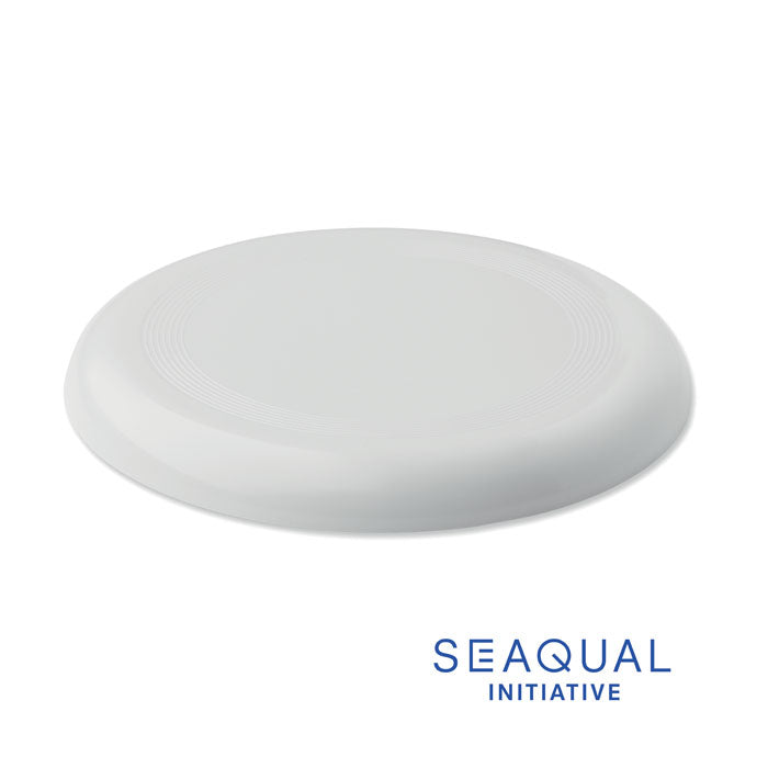Branded SEAQUAL Ocean Plastic Frisbee in White