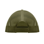 Branded 7 Panel Flat Visor Cap without branding