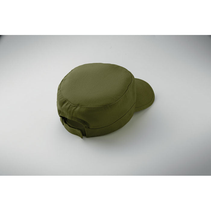 Branded Military Cap 260gsm in use