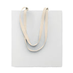Branded Cotton Shopping Bag 38 x 42cm in White