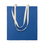 Branded Cotton Shopping Bag 38 x 42cm in Blue