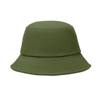 Branded Corduroy Bucket Hat in Green