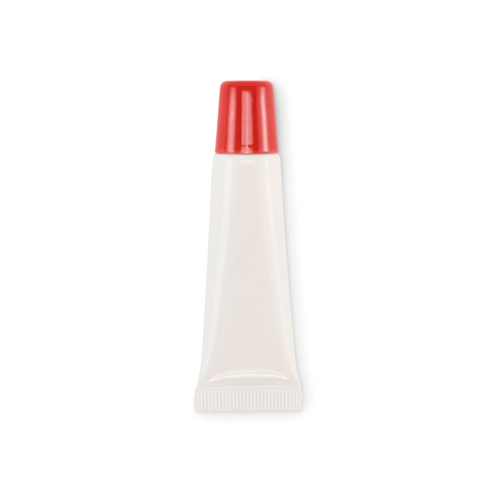 Branded Vegan Lip Gloss Tube in Red