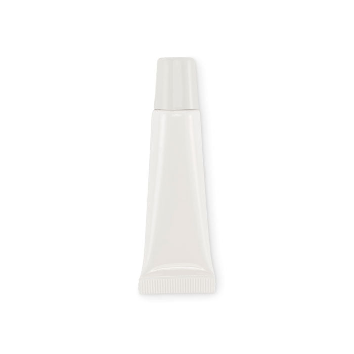 Branded Vegan Lip Gloss Tube in White