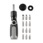Branded Bendable Multi Bit Screwdriver without branding