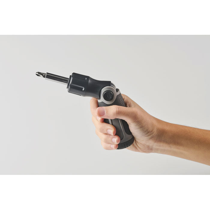 Branded Bendable Multi Bit Screwdriver without branding
