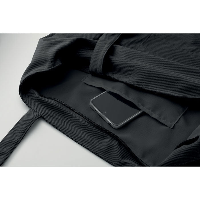 Branded Corduroy Tote Bag