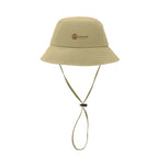 Branded Waterproof UPF50+ Fisherman Hat in Brown