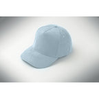 Branded Corduroy 5 Panel Baseball Cap in use