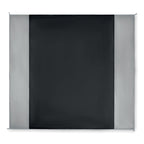 Branded Lightweight Large Beach Mat in Black