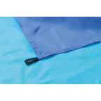 Branded Lightweight Large Beach Mat in use
