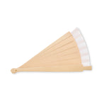 Branded Schima Wood Hand Fan with 34 Ribs without branding