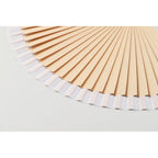 Branded Schima Wood Hand Fan with 34 Ribs without branding