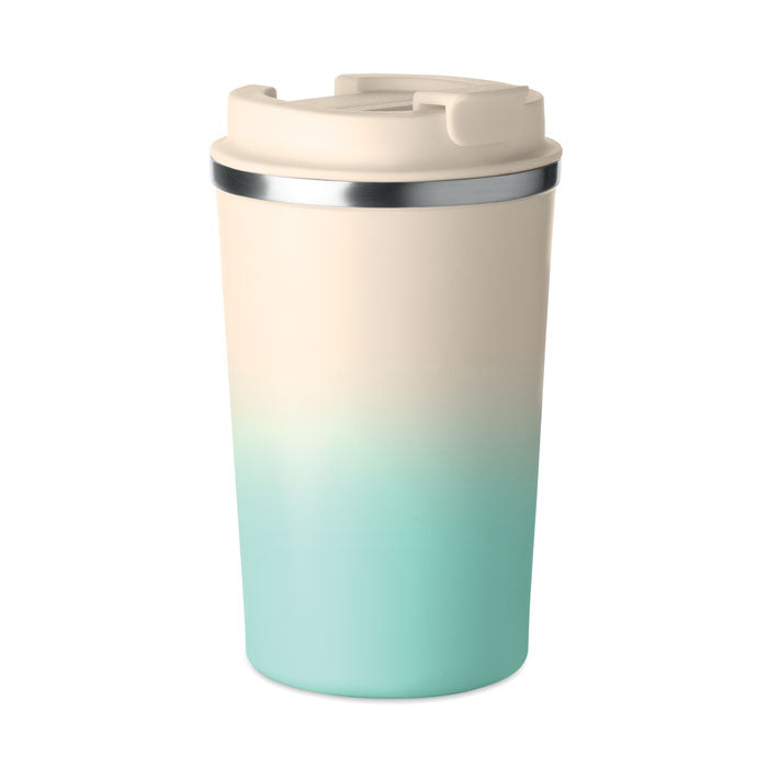 Branded gradient double wall tumbler