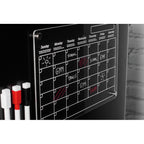 Branded Magnetic Acrylic Monthly Planner without branding