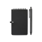 Branded Water Repellent Notepad with Pen without branding