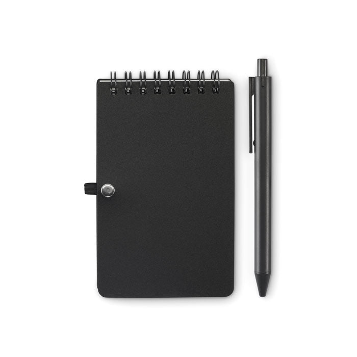 Branded Water Repellent Notepad with Pen without branding
