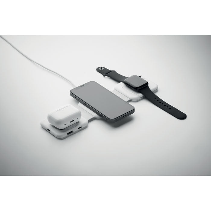 Branded Foldable Magnetic Charging Station without branding