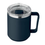 Branded Double Wall Mug with Sliding Lid without branding