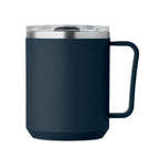Branded Double Wall Mug with Sliding Lid without branding