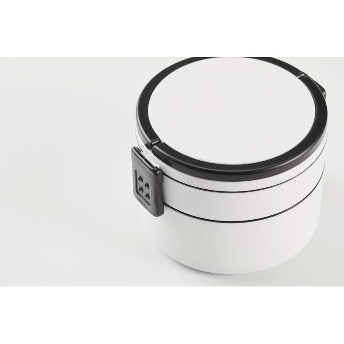 Branded Two-Tier PP Lunch Box 950ml without branding