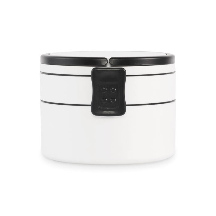 Branded Two-Tier PP Lunch Box 950ml without branding
