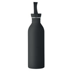 Branded Recycled Steel Bottle with Silicone Handle without branding