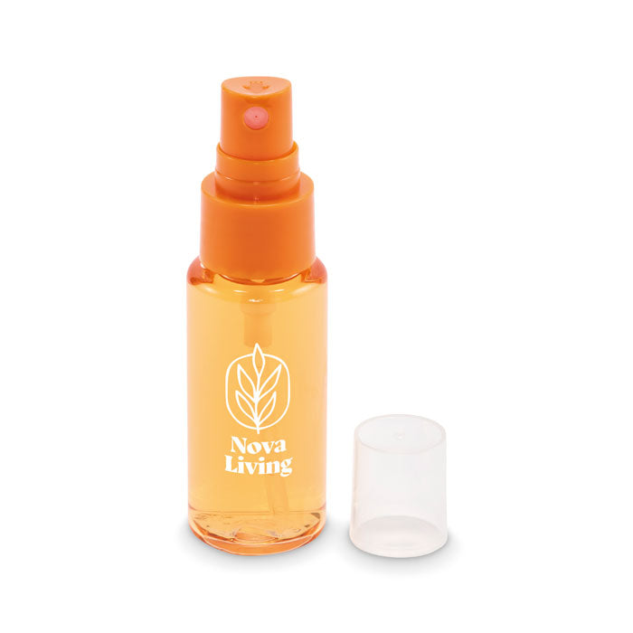 Branded Body Mist Spray 30ml in Orange