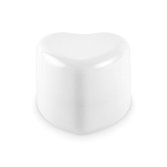 Branded Heart Shaped Vegan Lip Balm without branding