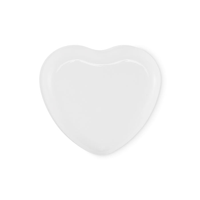 Branded Heart Shaped Vegan Lip Balm without branding
